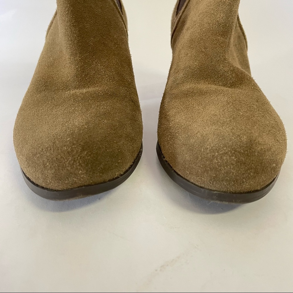Sam Edelman Suede Ankle Boots, sz 9 - Picture 3 of 9